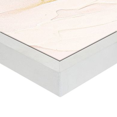 Masterpiece Coastal Village 30" x 40" Framed Canvas Art