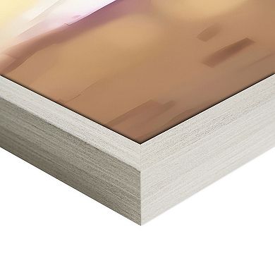 Masterpiece Breaking Waves 30" x 40" Framed Canvas Art