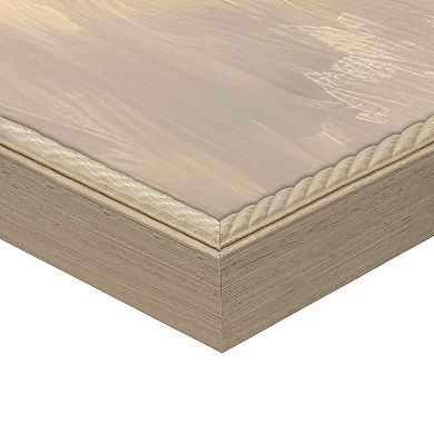 Masterpiece In the Dune 30" x 40" Framed Canvas Art