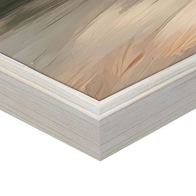 Masterpiece Alabaster Bouquet 30" x 40" Framed Canvas Art