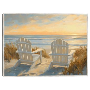 Masterpiece Bathed in Sunlight 30" x 40" Framed Canvas Art