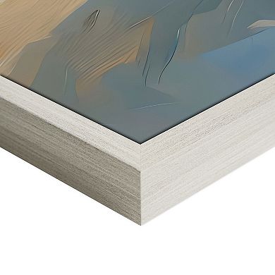 Masterpiece Bathed in Sunlight 30" x 40" Framed Canvas Art