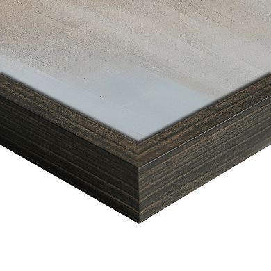 Masterpiece Rustic Mountain 30" x 40" Framed Canvas Art