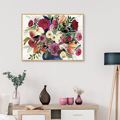 Masterpiece Morning Joy 30" x 40" Framed Canvas Art