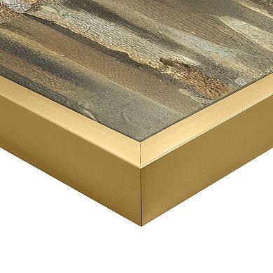 Masterpiece Tree Tales I 35" x 35" Framed Canvas Art