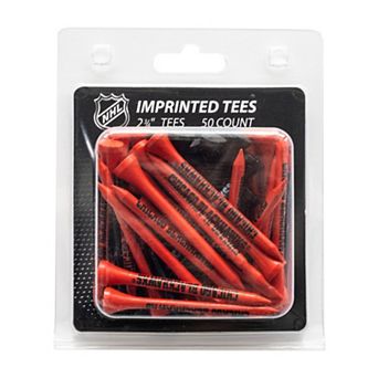 NHL Chicago Blackhawks 50 Golf Tee Pack