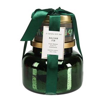 St. Nicholas Square® Balsam Fir 2 pc Candle Gift Set