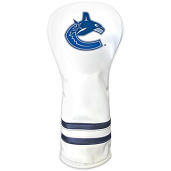 Vancouver Canucks White Printed Fairway Headcover