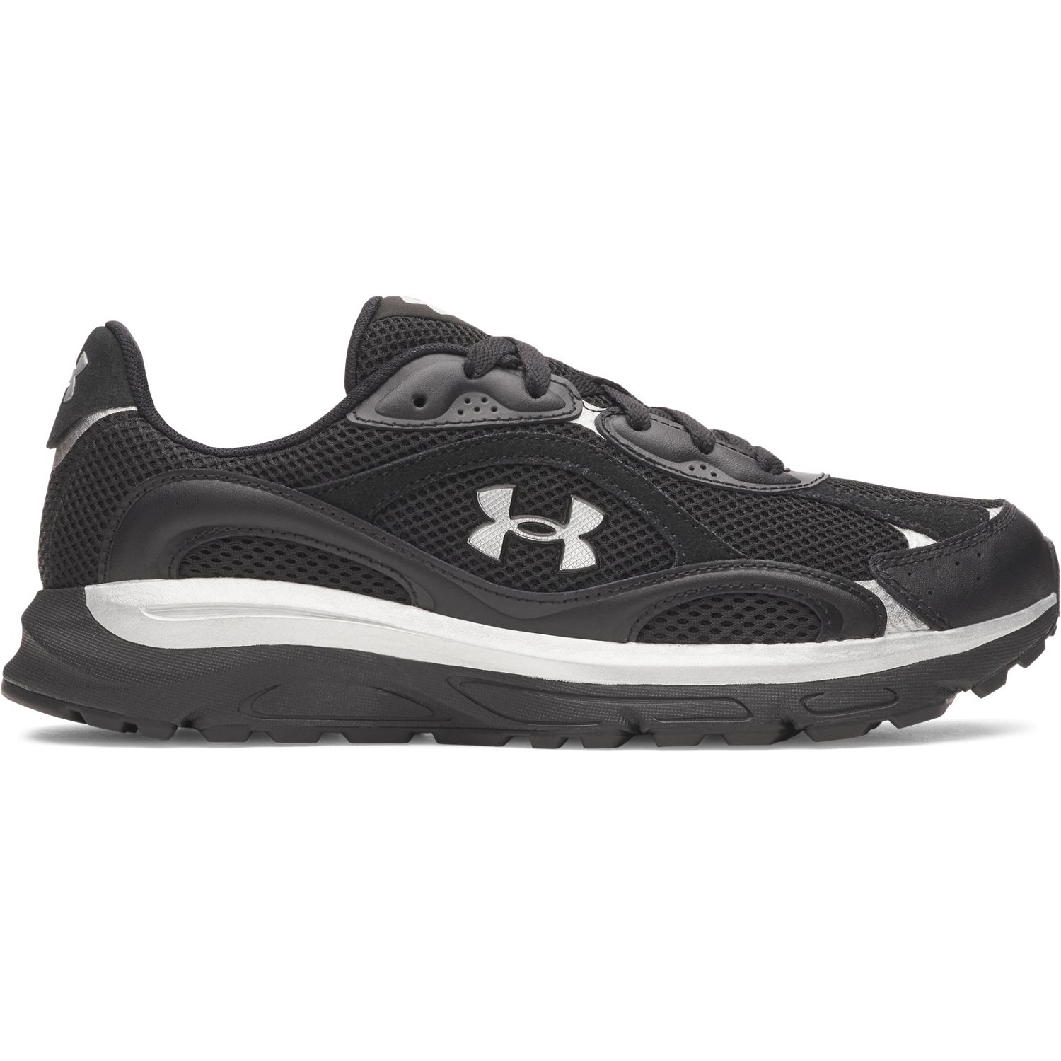 Мужские кроссовки Under Armour Tech Runner Running, цвет: Чёрный металлик серебряный — фото 1