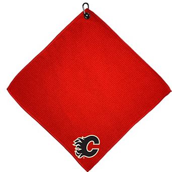 Calgary Flames 15 x 15 Microfiber Towel