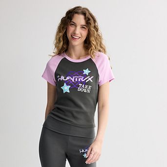Juniors' K-Pop Demon Hunters Huntrix Take Down Graphic Baby Tee