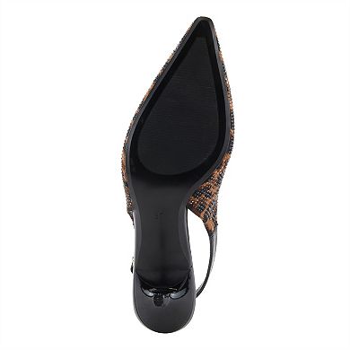 Patrizia Women's Pointed Toe Slingback Dress Pumps