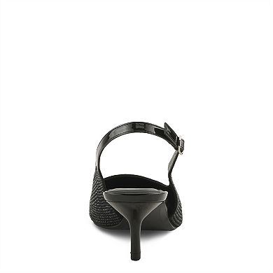 Patrizia Women's Slingback Pointed Toe Dress Pumps