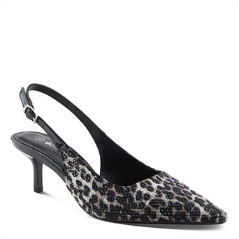 Patrizia Women's Slingback Pointed Toe Dress Pumps