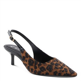 Patrizia Women's Slingback Pointed Toe Dress Pumps