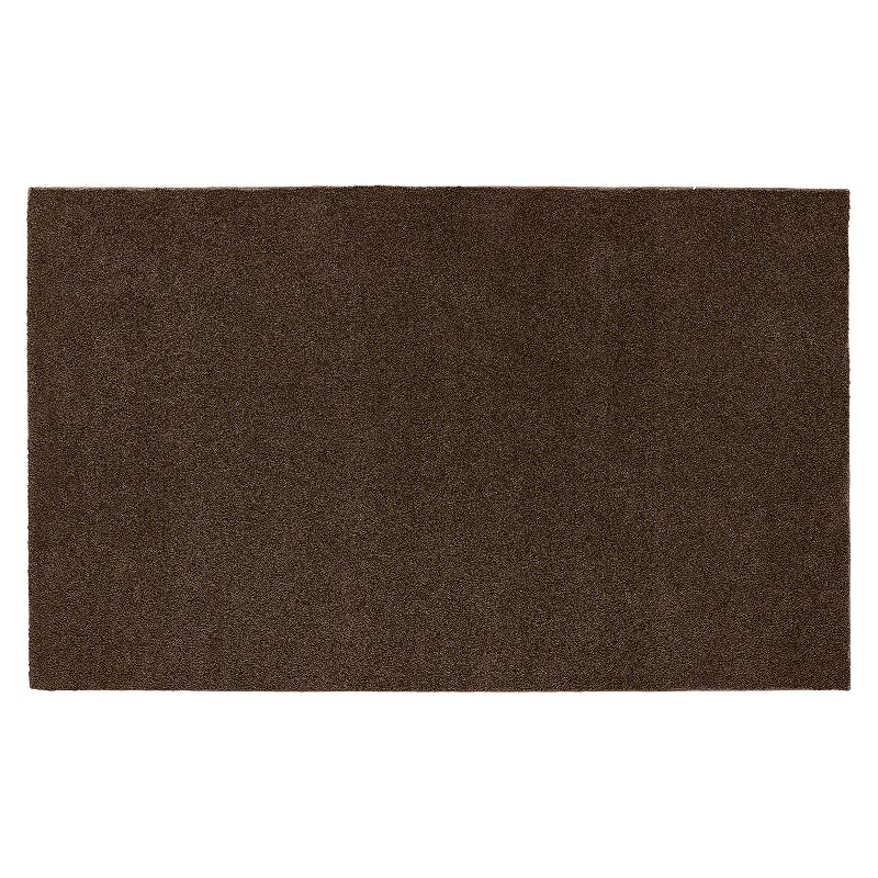 5'x6' Washable Bathroom Carpet Chocolate - Garland Rug