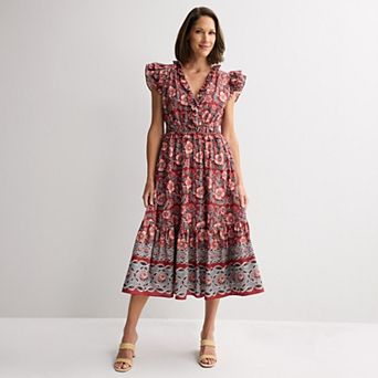 Women's Farmers Market Midi Dress