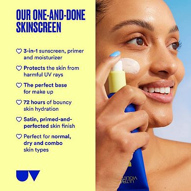 Supreme Screen SPF 50 Mini Mate Facial Sunscreen Moisturizer and Primer