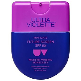 Ultra Violette Future Screen SPF 50 Mini Mate Mineral Fragrance Free Facial Sunscreen Serum