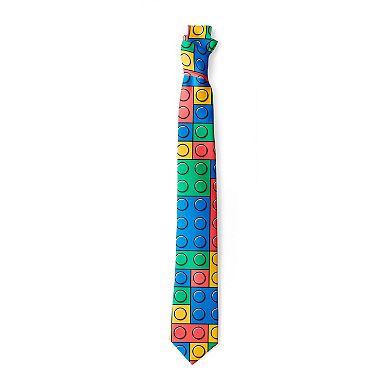 Color Blocks Tie Funny Sarcastic Novelty Necktie