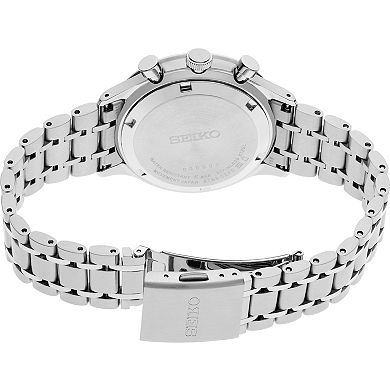 Seiko Essentials Men's Stainless Steel Quartz Chronograph Watch - SSB477