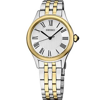 Seiko Essentials Women's Two Tone Stainless Steel Quartz Watch - SUR612