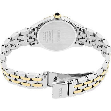 Seiko Essentials Women's Two Tone Stainless Steel Quartz Watch - SUR612