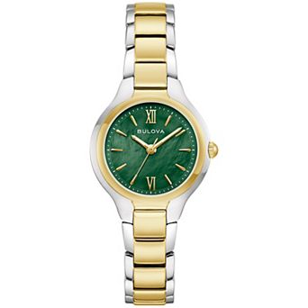 Bulova Women's Classic Two-Tone Stainless Steel Bracelet Watch - 98L334