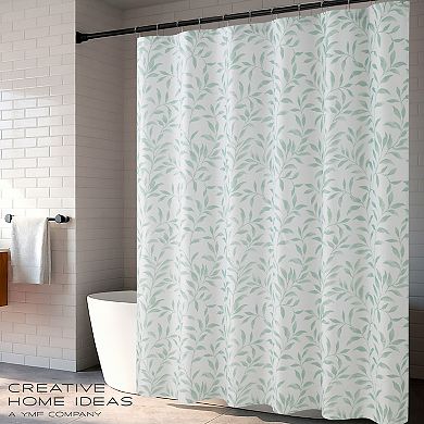 Creative Home Ideas Shower Curtain & Hooks 13-Piece Set