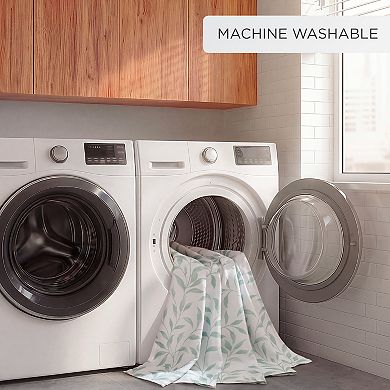 Creative Home Ideas Shower Curtain & Hooks 13-Piece Set