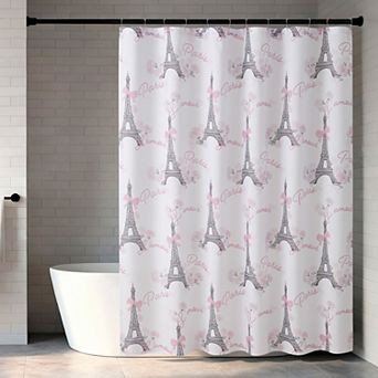 Creative Home Ideas Shower Curtain & Hooks 13 pc Set