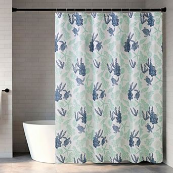 Creative Home Ideas Shower Curtain & Hooks 13 pc Set