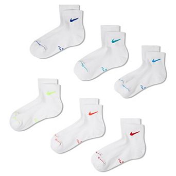 Women's Nike Everyday Elevated 6-Pack Ankle Socks