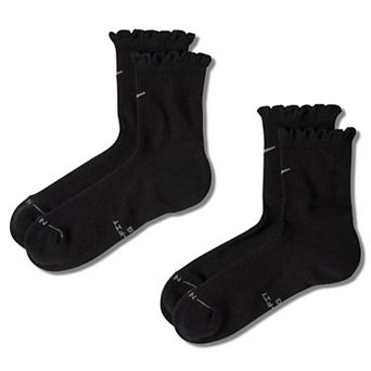 Women's Nike Everyday Elevated 2-Pack Micro-Crew Socks