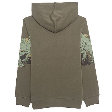 Boys 8-20 Jurassic World Wild Dinosaur Graphic Pullover Hoodie