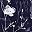 Navy White Floral