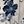 White Blue Gray