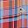 Red Blue Orange Plaid