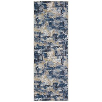 Area Rug Washable Non-Shedding Abstract Rug Soft Non-Slip Rug for Living Room Dining Room Playroom