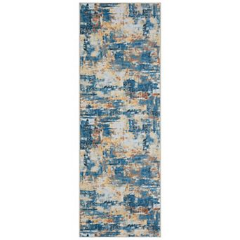 Area Rug Washable Non-Shedding Abstract Rug Soft Non-Slip Rug for Living Room Dining Room Playroom
