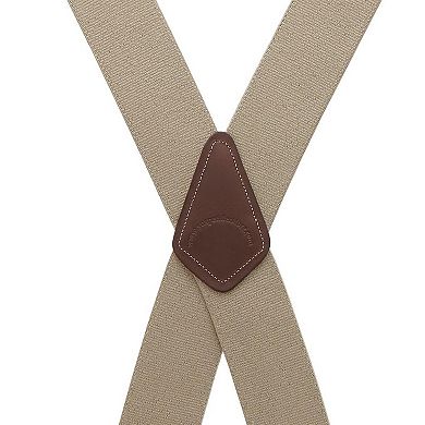 Suspender Store Logger Button Suspenders - Khaki