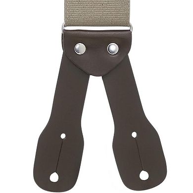 Suspender Store Logger Button Suspenders - Khaki