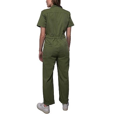 The Essential Denim High Waisted Coverall