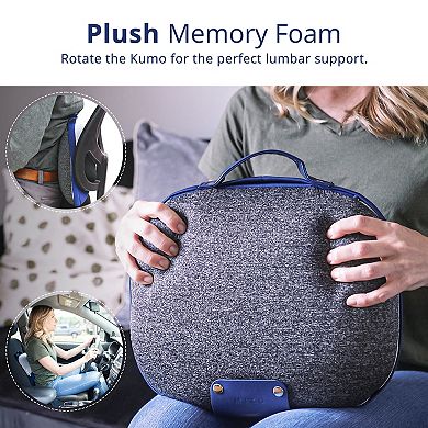 Kumo Cordless Shiatsu Massage Pillow with Heat