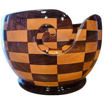 Round Artisan Yarn Bowl