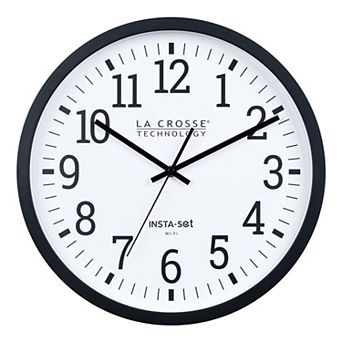 La Crosse Technology Wi-Fi Analog Wall Clock