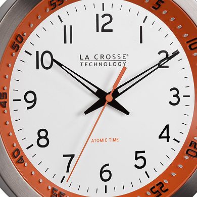 La Crosse Technology 10 Inch Atomic Analog Wall Clock