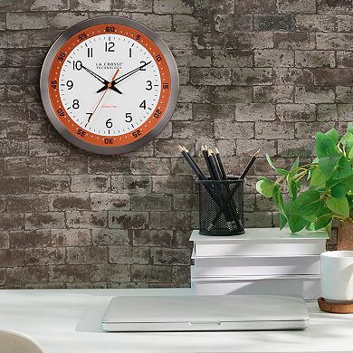 La Crosse Technology 10 Inch Atomic Analog Wall Clock