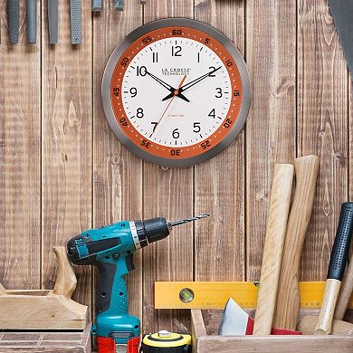 La Crosse Technology 10 Inch Atomic Analog Wall Clock