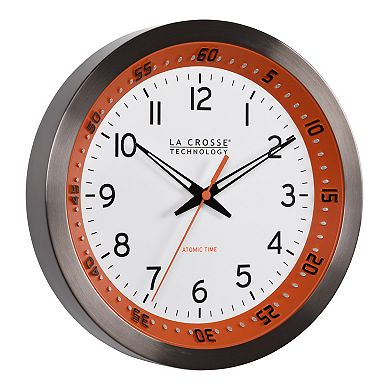 La Crosse Technology 10 Inch Atomic Analog Wall Clock